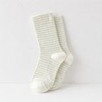 CouldNook Soft Stripe Crew Socks - Cozy Drawer Pair
