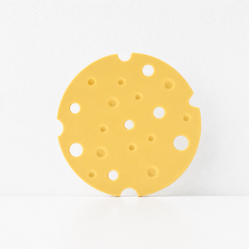 CouldNook Cheese Shaped Silicone Trivet - Kitchen Table Protector