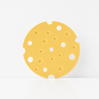 CouldNook Cheese Shaped Silicone Trivet - Kitchen Table Protector