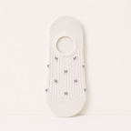 CouldNook Cozy Star Motif No-Show Socks - Low-Cut Shoe Accent