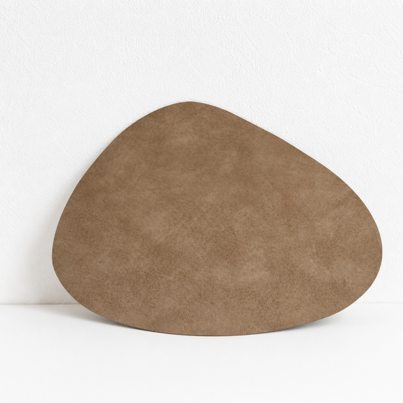 CouldNook Teardrop PU Leather Coaster - Waterproof Table Mat