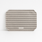 CouldNook Striped Linen Placemat - Aesthetic Fabric Table Mat