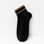 CouldNook Stripe Cuff Crew Socks - Everyday Drawer Accent