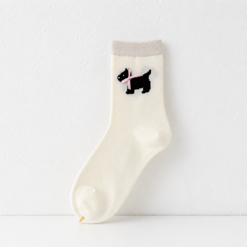 CouldNook Cozy Mixed Detail Crew Socks - Giftable Drawer Accent