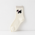 CouldNook Cozy Mixed Detail Crew Socks - Giftable Drawer Accent