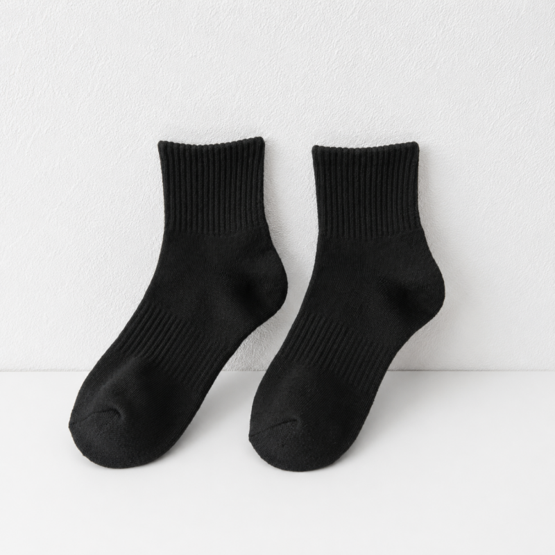 CouldNook Cozy Ribbed Basic Socks Set - Everyday Length Options
