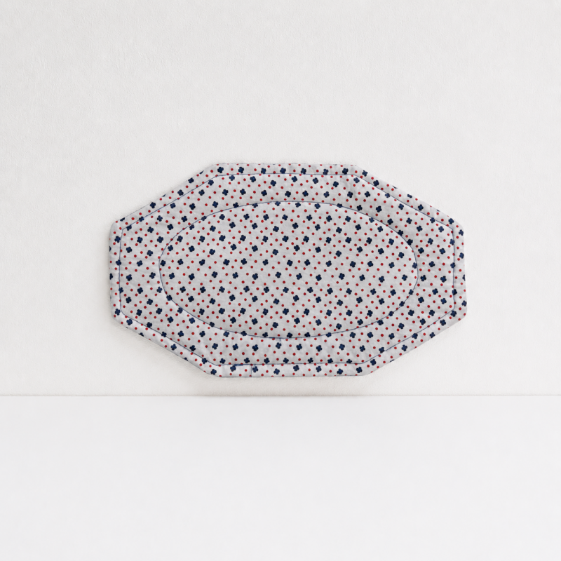 CouldNook French Retro Coaster - Aesthetic Fabric Octagonal Mat