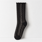 CouldNook Corset Lace Up Mesh Socks - Statement Shoe Accent