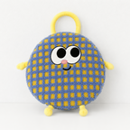 CouldNook Memory Foam Round Seat Cushion - Removable Striped Chair Pad