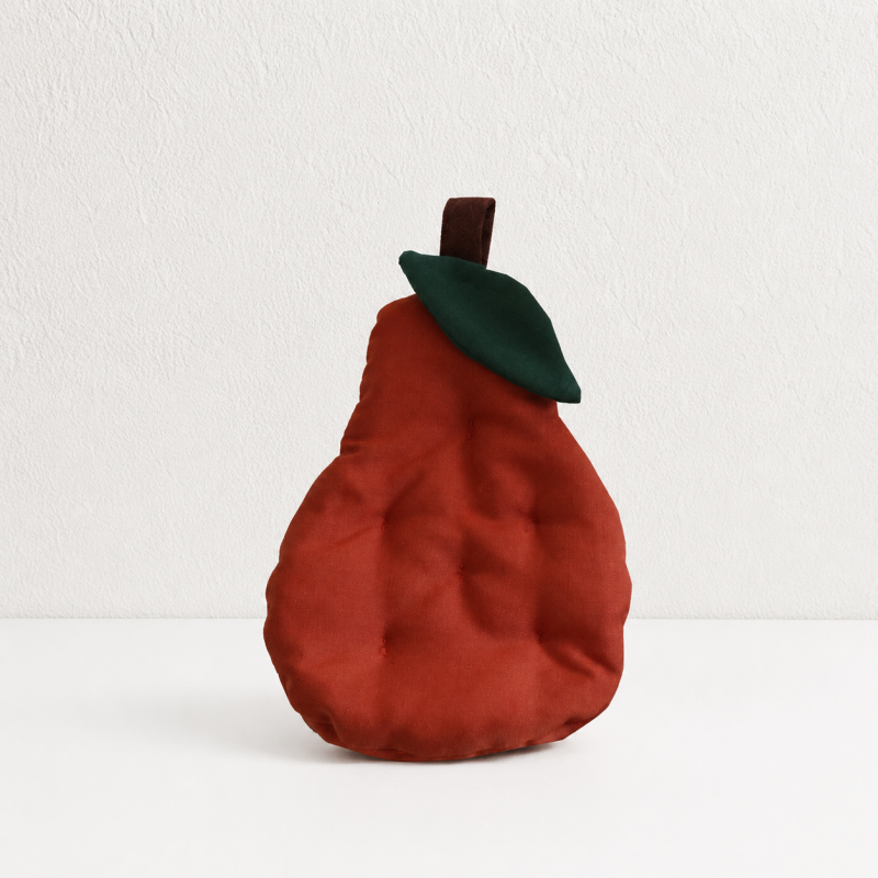 CouldNook Pear Shaped Coaster - Aesthetic Fabric Accessory Mat