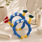 CouldNook Big Eye Plush Headband - Soft Hair Accessory