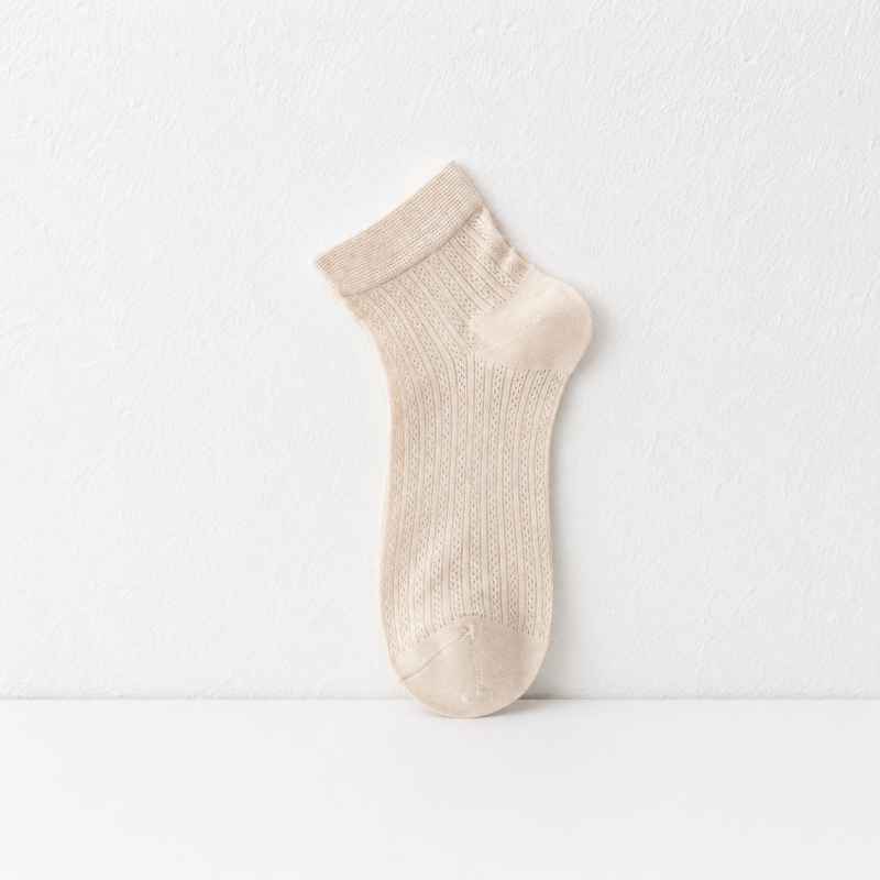 CouldNook Silk Protein Crew Socks - Soft Daily Essential