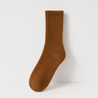 CouldNook Ribbed Stacked Tube Socks - Warm Layering Accent