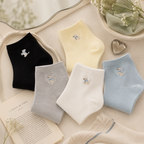 CouldNook Cozy Ribbed Everyday Crew Socks - Simple Wardrobe Accent