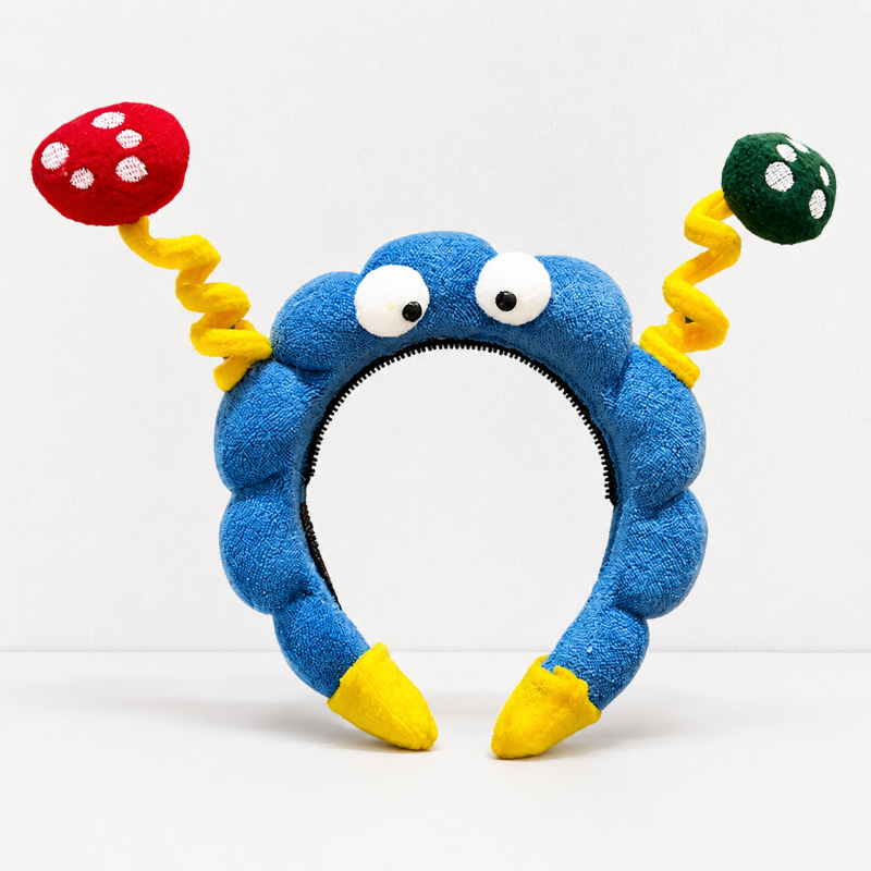 CouldNook Assorted Character Plush Headband - Soft Hair Accessory