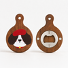 Dogs / Acacia Wood/One Size