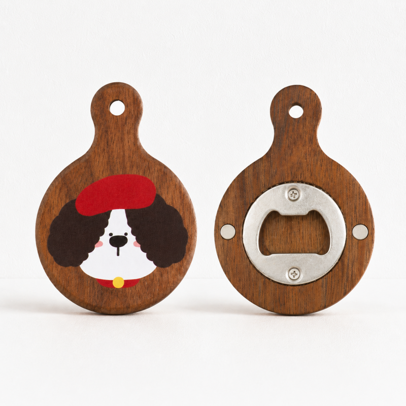 CouldNook Wood Animal Bottle Opener - Kitchen Bar Accessory