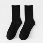 CouldNook Cozy Ribbed Basic Socks Set - Everyday Length Options