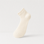 CouldNook Scallop Edge Low Cut Socks - Soft Shoe Accent