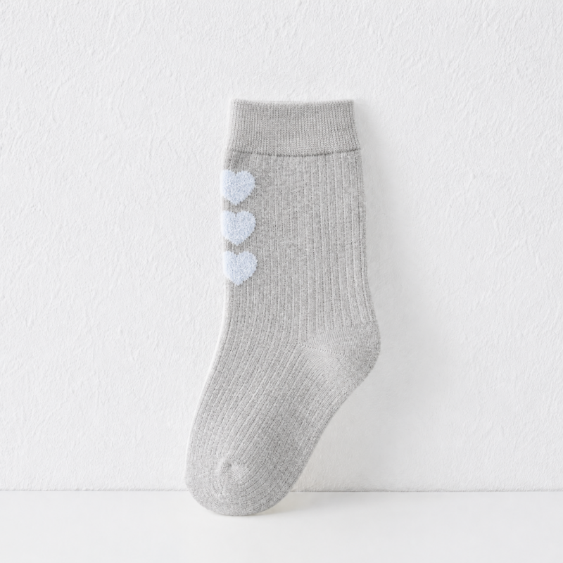 CouldNook Cozy Embroidered Motif Crew Socks - Everyday Drawer Accent