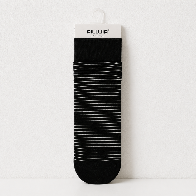 CouldNook Cozy Scrunched Ribbed Crew Socks - Relaxed Layering Accent
