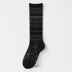 CouldNook Corset Lace Up Mesh Socks - Statement Shoe Accent