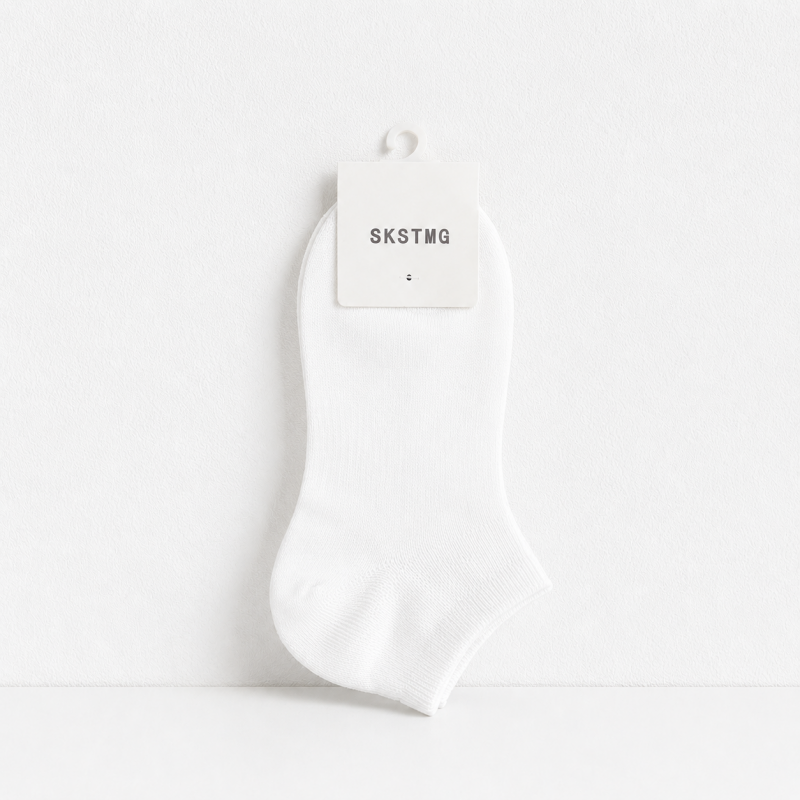 CouldNook Cozy Solid Ankle Socks - Everyday Drawer Basic