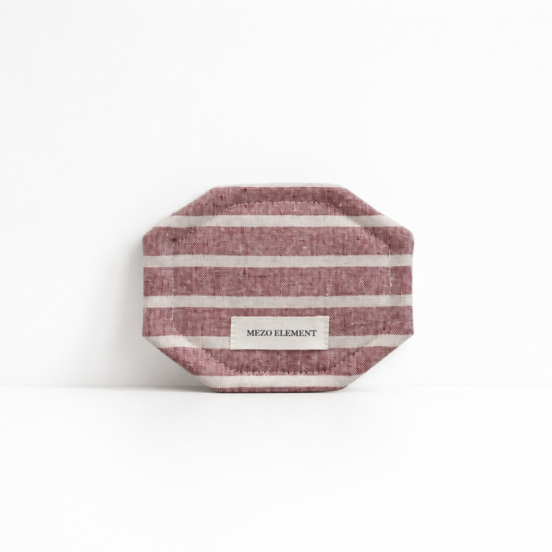 CouldNook Striped Linen Placemat - Aesthetic Fabric Table Mat