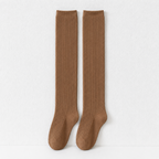 CouldNook Ribbed Over Knee Long Socks - Layered Outfit Accent