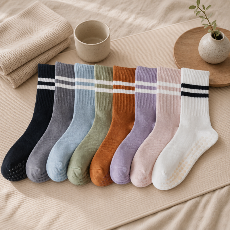 CouldNook Grip Pilates Socks - Home Movement Pair