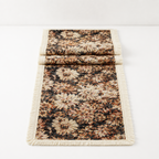 CouldNook French Garden Pattern Table Runner - Elegant Tassel Decor