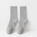 CouldNook Cozy Ribbed Basic Socks Set - Everyday Length Options