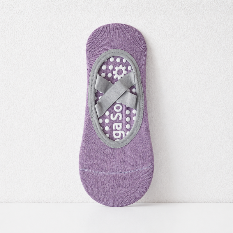 CouldNook Grip Sole Low Cut Socks - Home Movement Accent