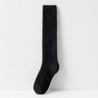CouldNook Cozy Over Knee Slouch Plush Floor Socks - Warm Corner Accent
