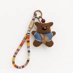 CouldNook Vintage Duck Fabric Charm - Aesthetic Artisan Bag Pendant