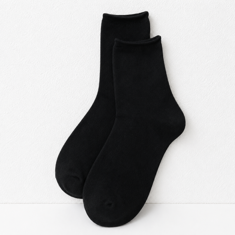 CouldNook Cozy Slouch Crew Socks - Soft Everyday Accent