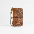 CouldNook Embossed Carved Leather TN Notebook - Pocket Leather Journal