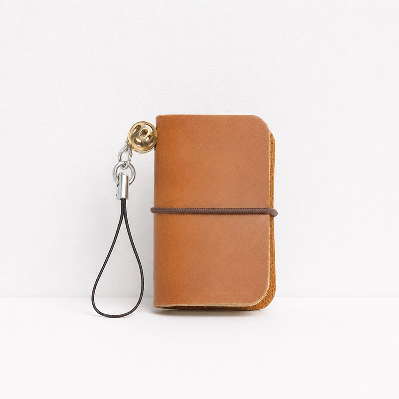 CouldNook Genuine Cowhide Mini Notebook - Pocket Leather Journal