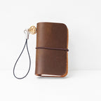 CouldNook Genuine Cowhide Mini Notebook - Pocket Leather Journal