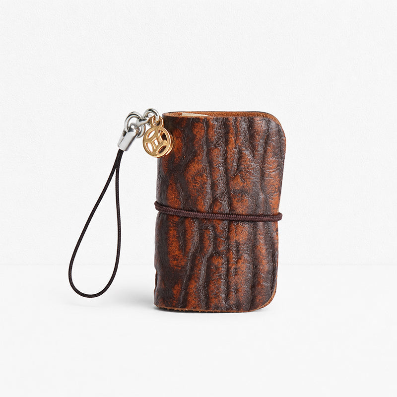 CouldNook Genuine Cowhide Mini Notebook - Pocket Leather Journal