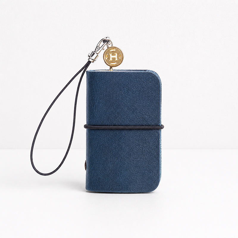 CouldNook Genuine Cowhide Mini Notebook - Pocket Leather Journal