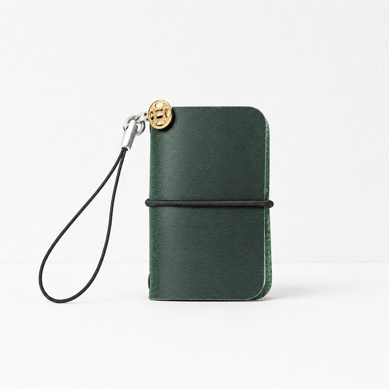 CouldNook Genuine Cowhide Mini Notebook - Pocket Leather Journal