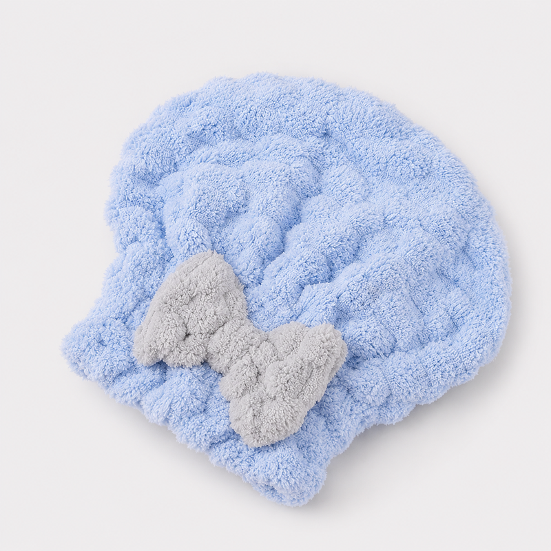 CouldNook Soft Cloud Hair Turban - Aesthetic Quick-Dry Hair Wrap