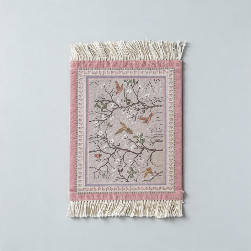 CouldNook Floral Lace Hollow-Out Coaster - Aesthetic Embroidered Mat
