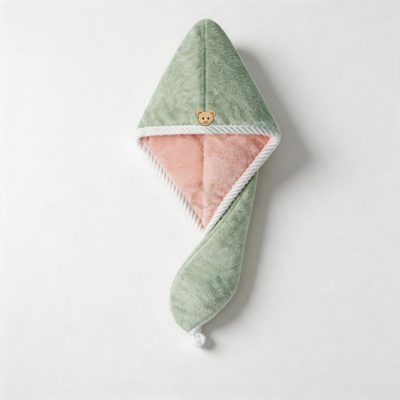 CouldNook Soft Cloud Hair Turban - Aesthetic Quick-Dry Hair Wrap