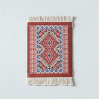 CouldNook Floral Lace Hollow-Out Coaster - Aesthetic Embroidered Mat