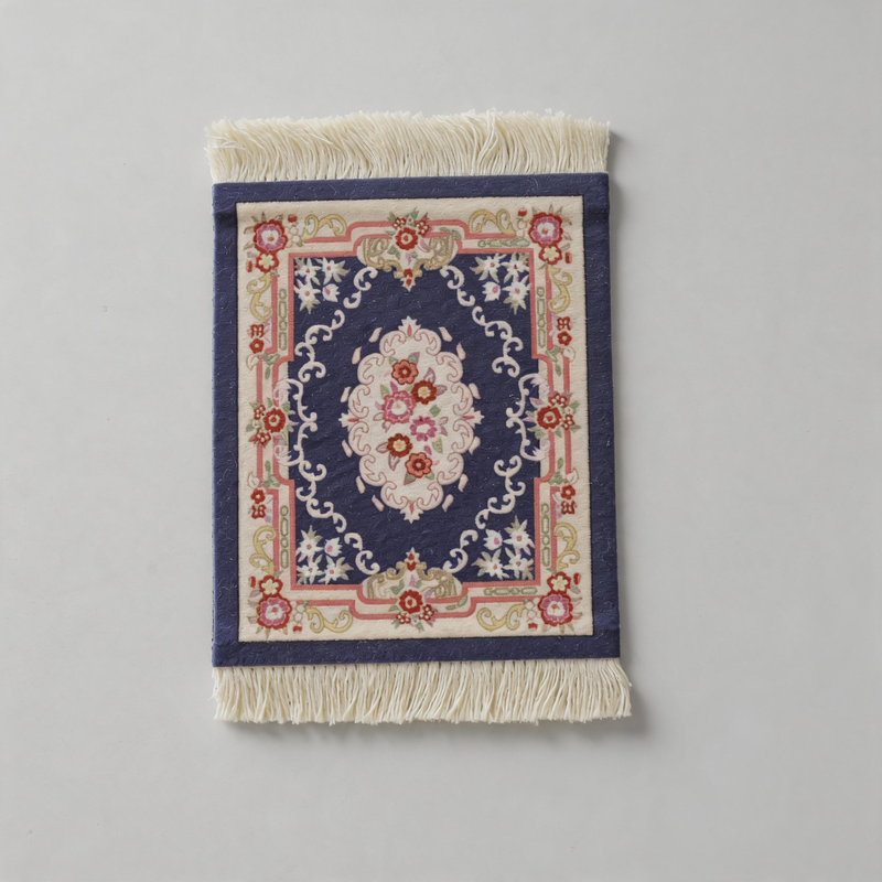 CouldNook Floral Lace Hollow-Out Coaster - Aesthetic Embroidered Mat