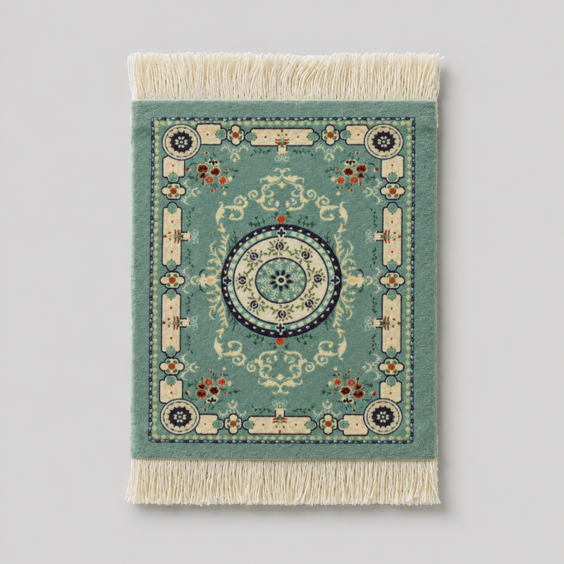 CouldNook Floral Lace Hollow-Out Coaster - Aesthetic Embroidered Mat