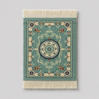CouldNook Floral Lace Hollow-Out Coaster - Aesthetic Embroidered Mat