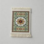 CouldNook Floral Lace Hollow-Out Coaster - Aesthetic Embroidered Mat